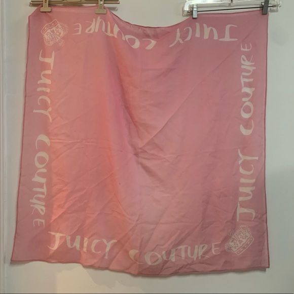Juicy Couture Pretty in Pink Scarf - Picture 1 of 5